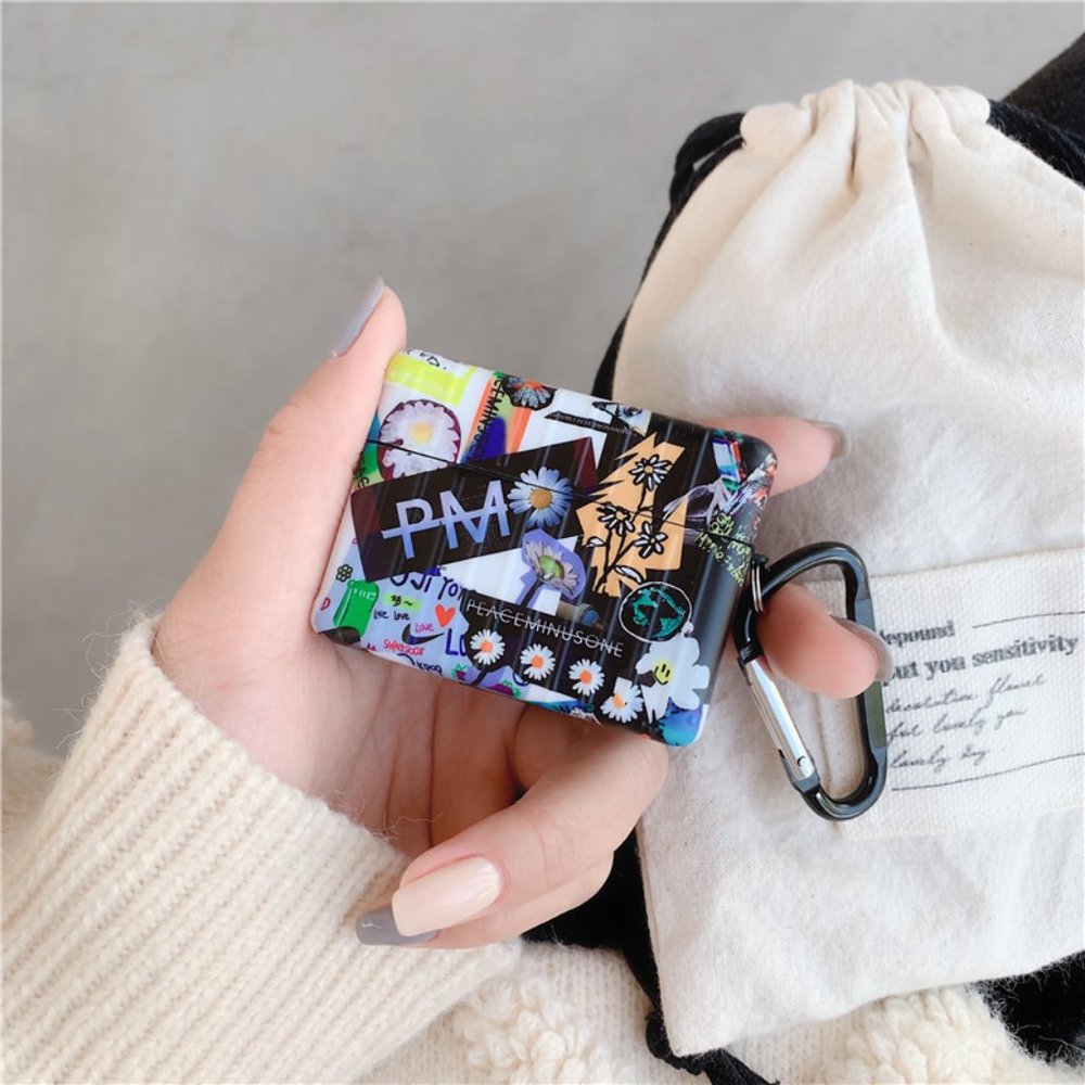 NEW Cute Luggage Style Soft Protection Case for Apple AirPods